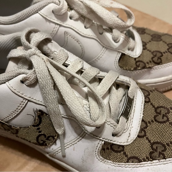 Custom Gucci Nike Air Force one - Picture 8 of 8